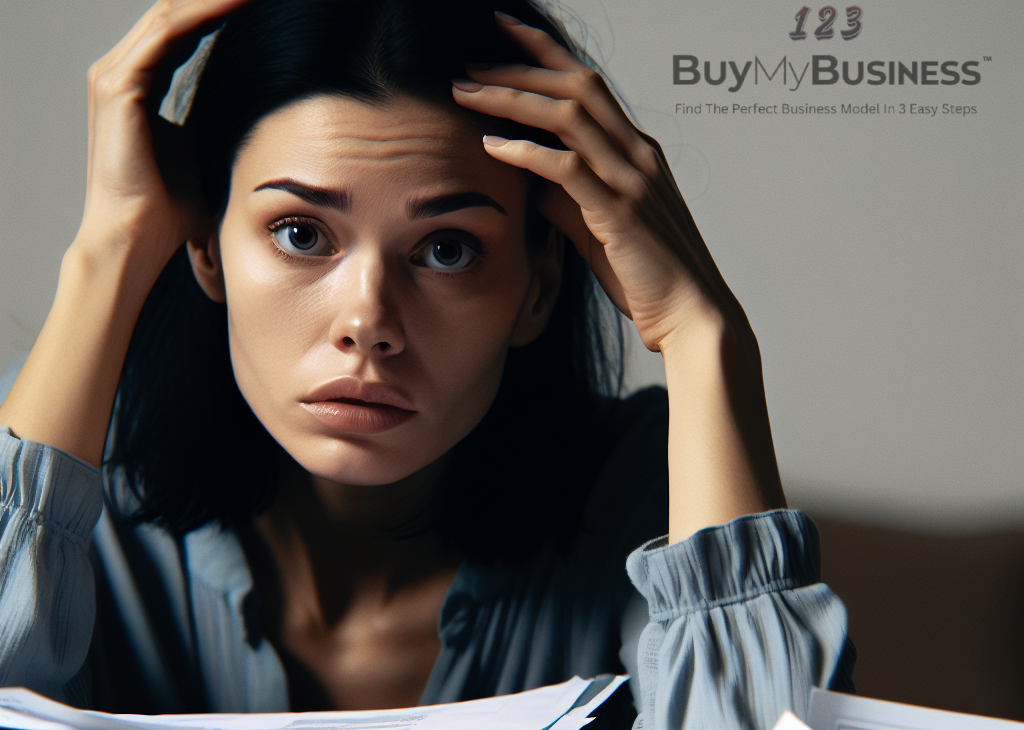 girl stressed about her bills